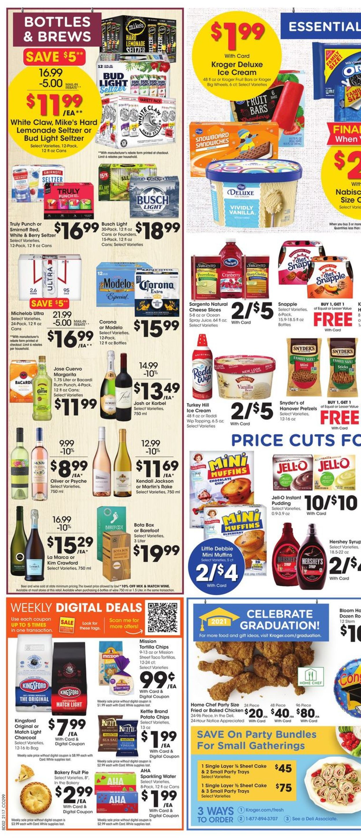 Kroger Ad from 05/26/2021