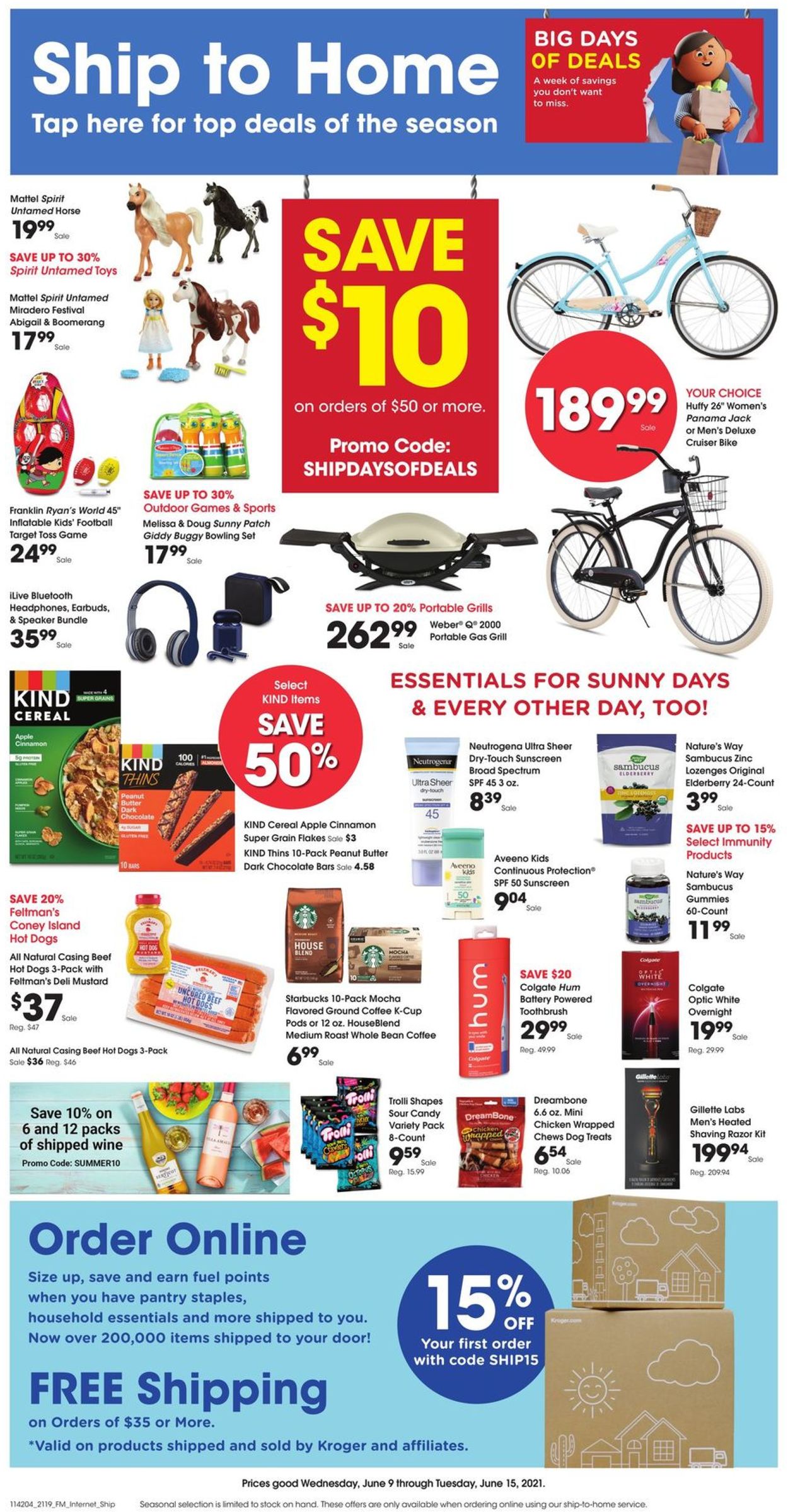 Kroger Ad from 06/09/2021