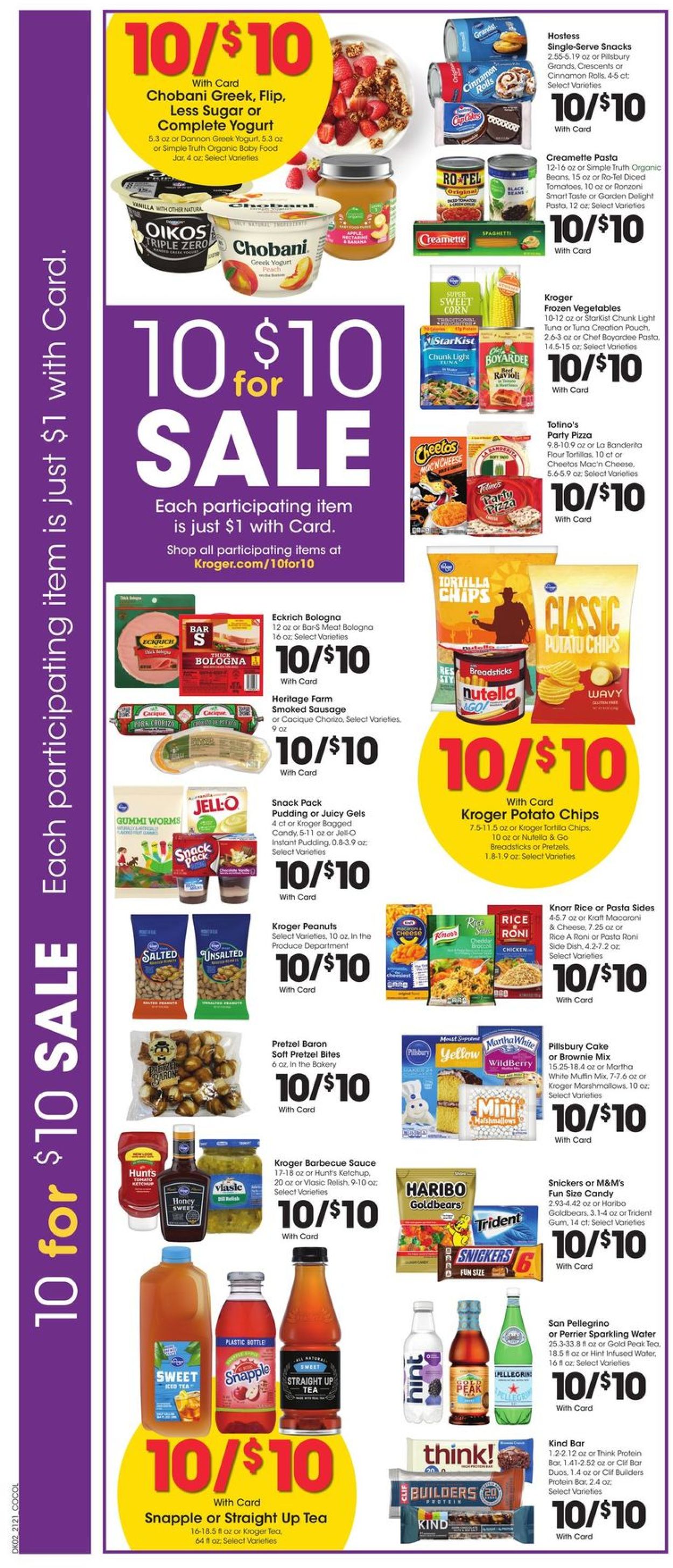 Kroger Ad from 06/23/2021