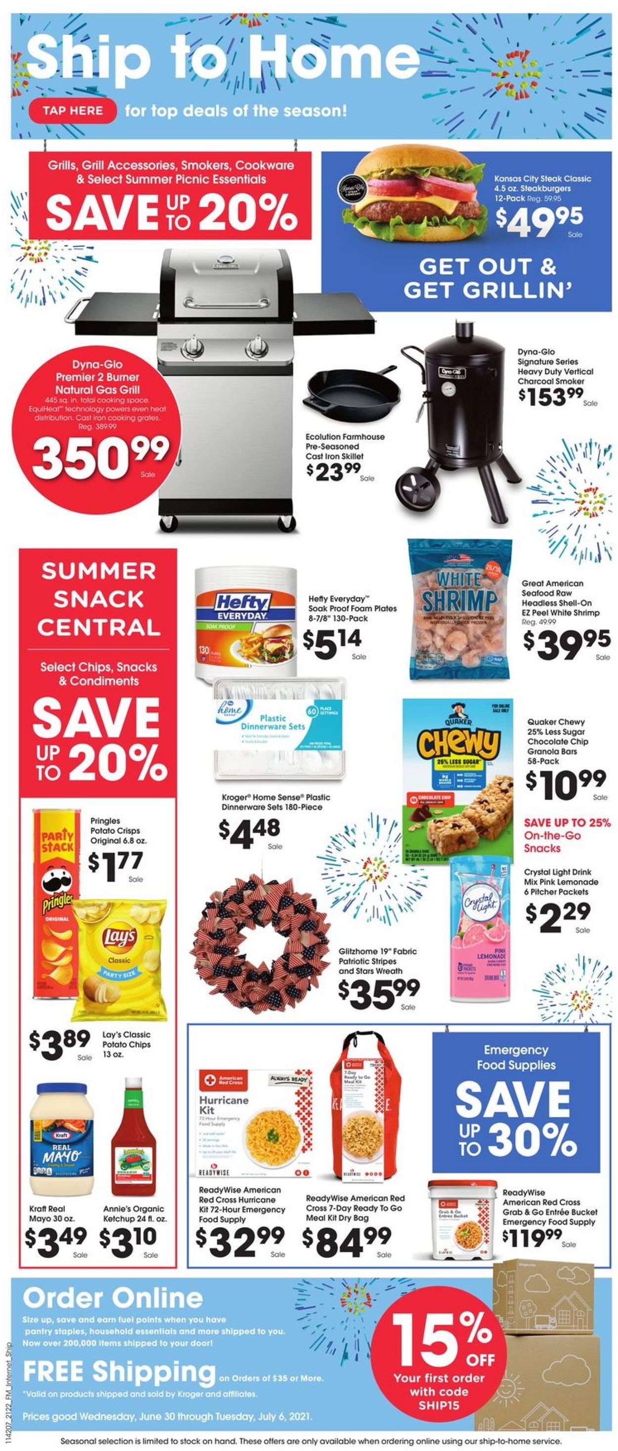 Kroger Ad from 06/30/2021