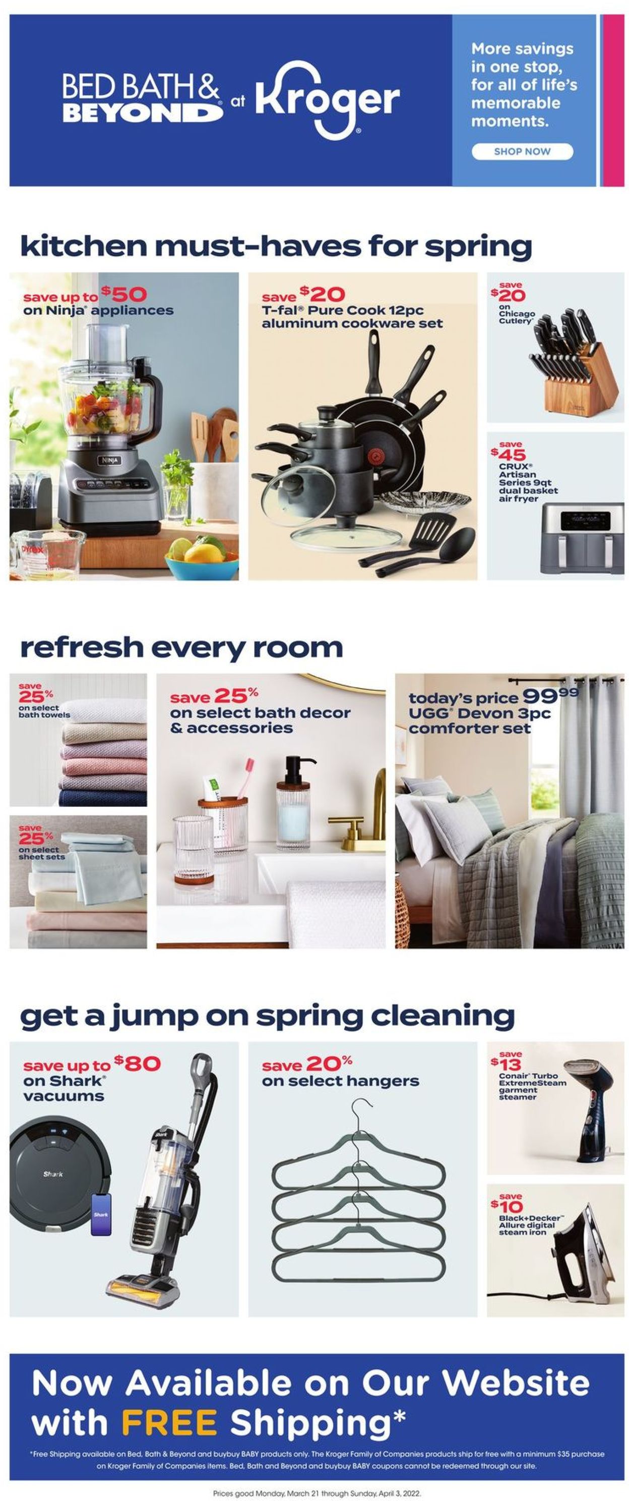 Kroger Ad from 03/21/2022