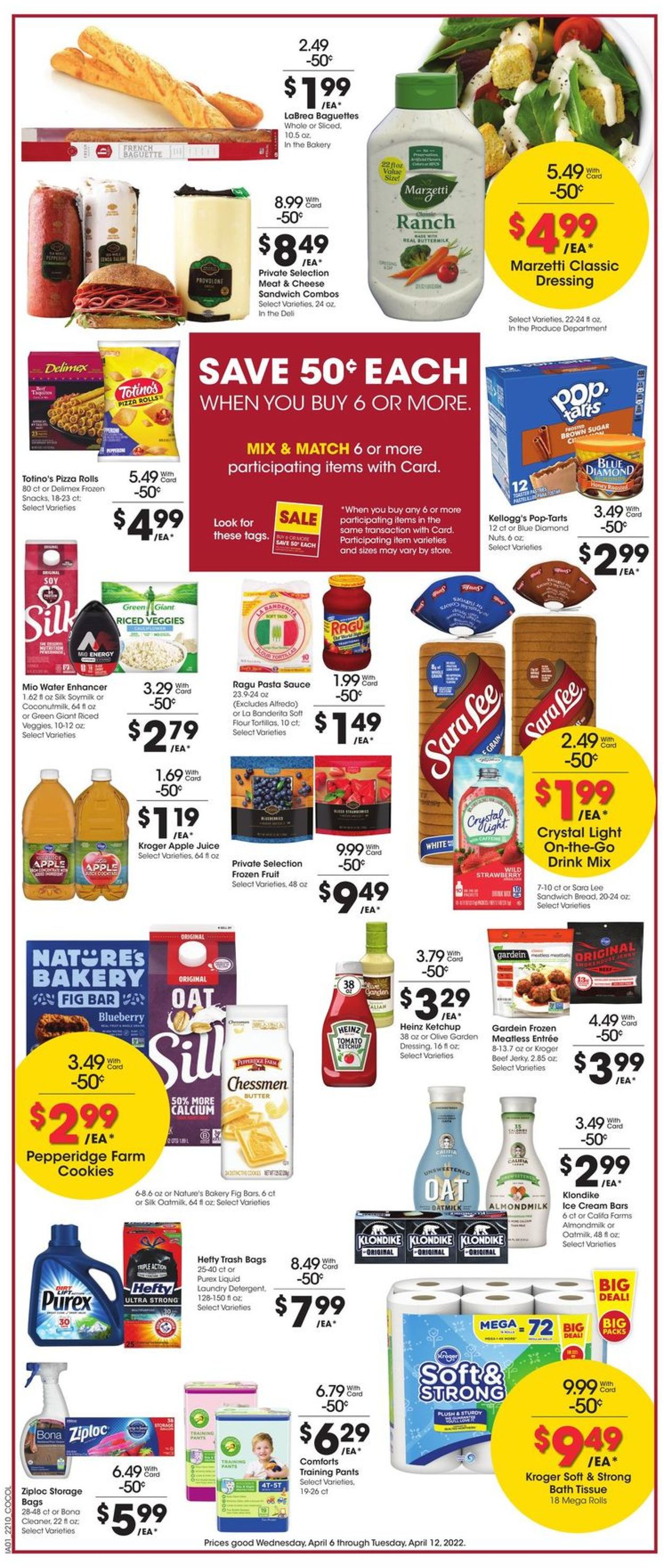 Kroger Ad from 04/06/2022