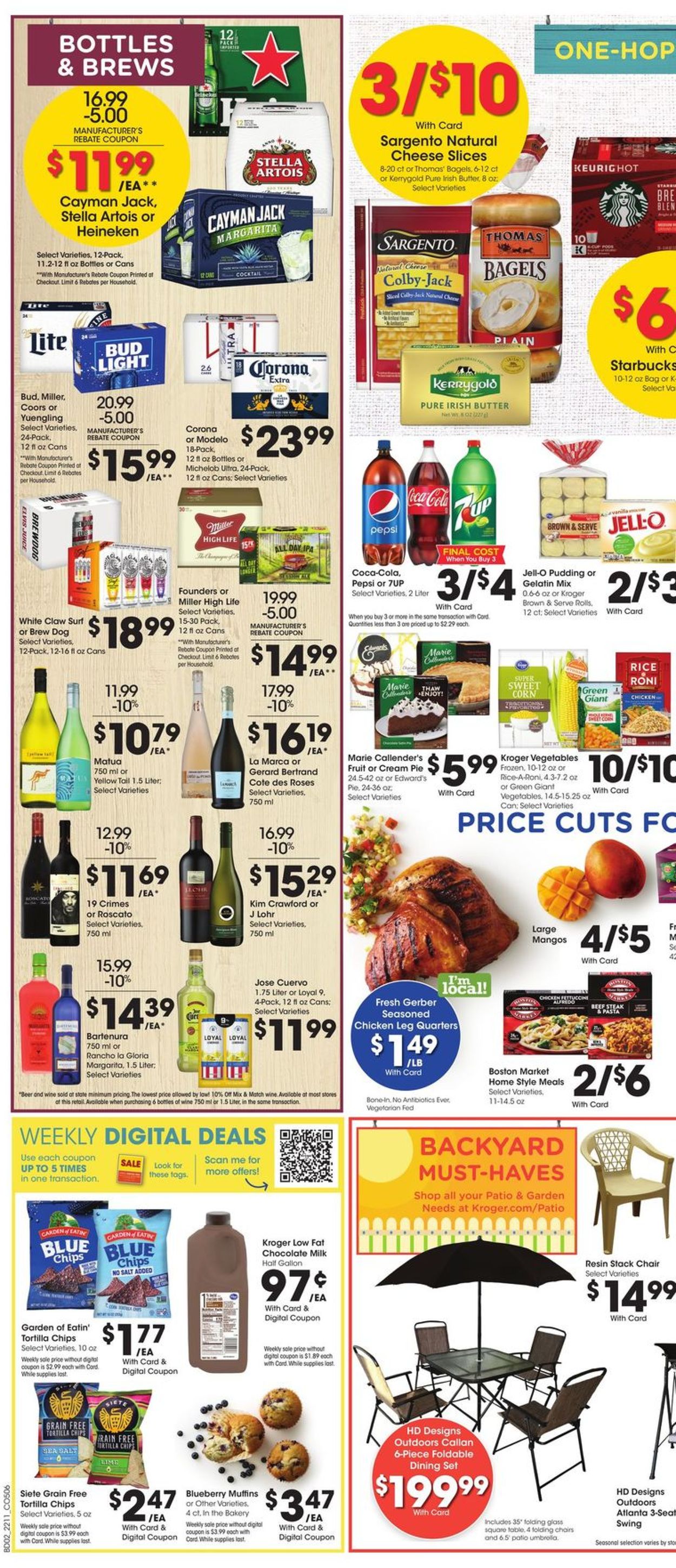 Kroger Ad from 04/13/2022