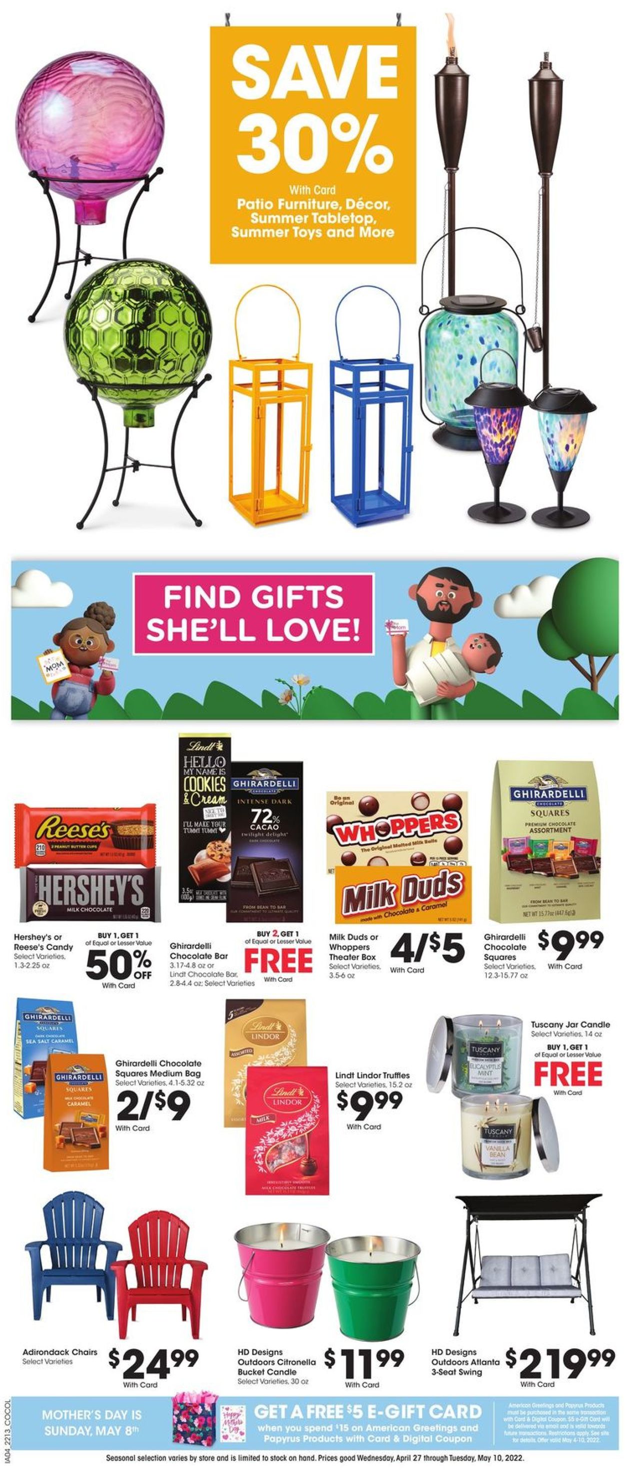 Kroger Ad from 04/27/2022