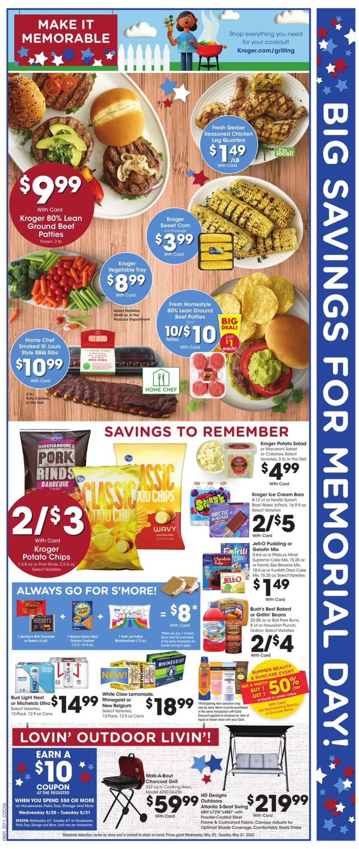 Kroger Ad from 05/25/2022
