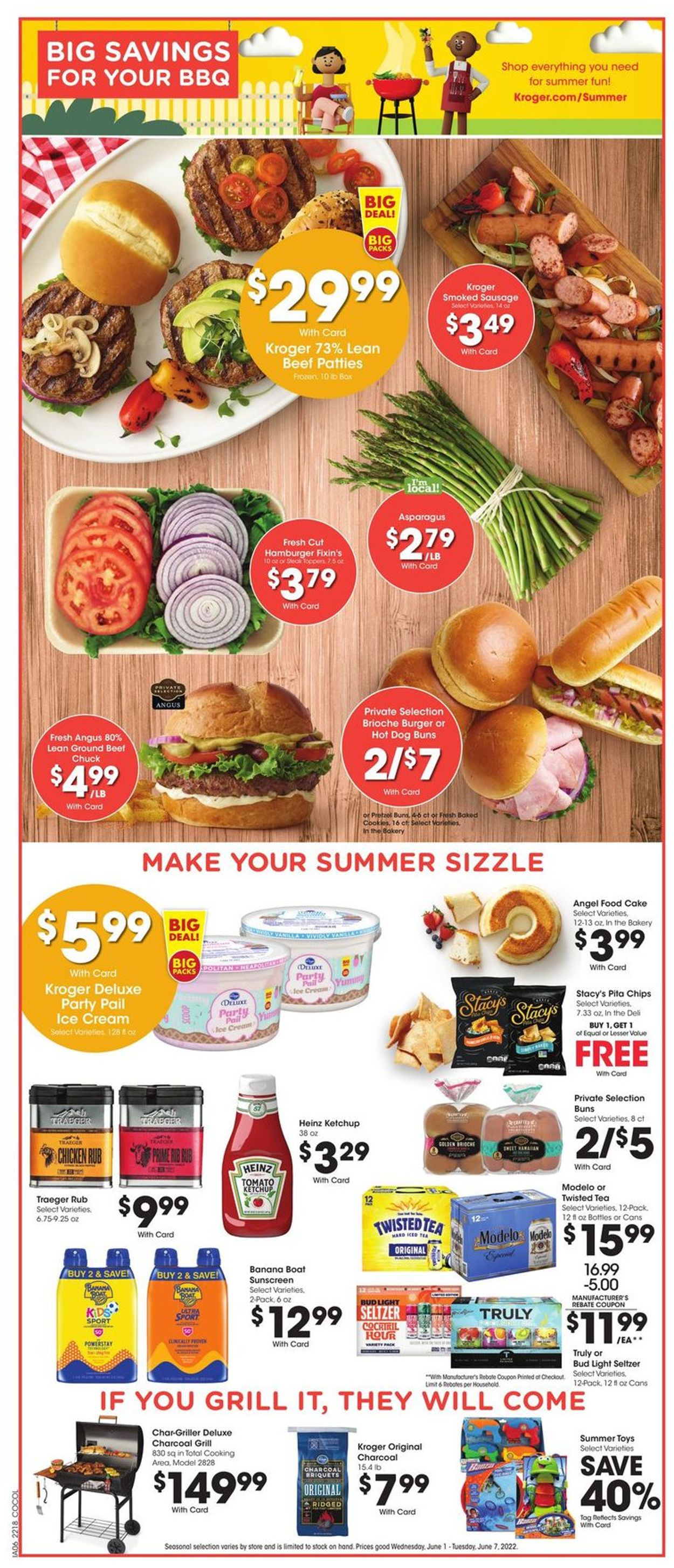Kroger Ad from 06/01/2022