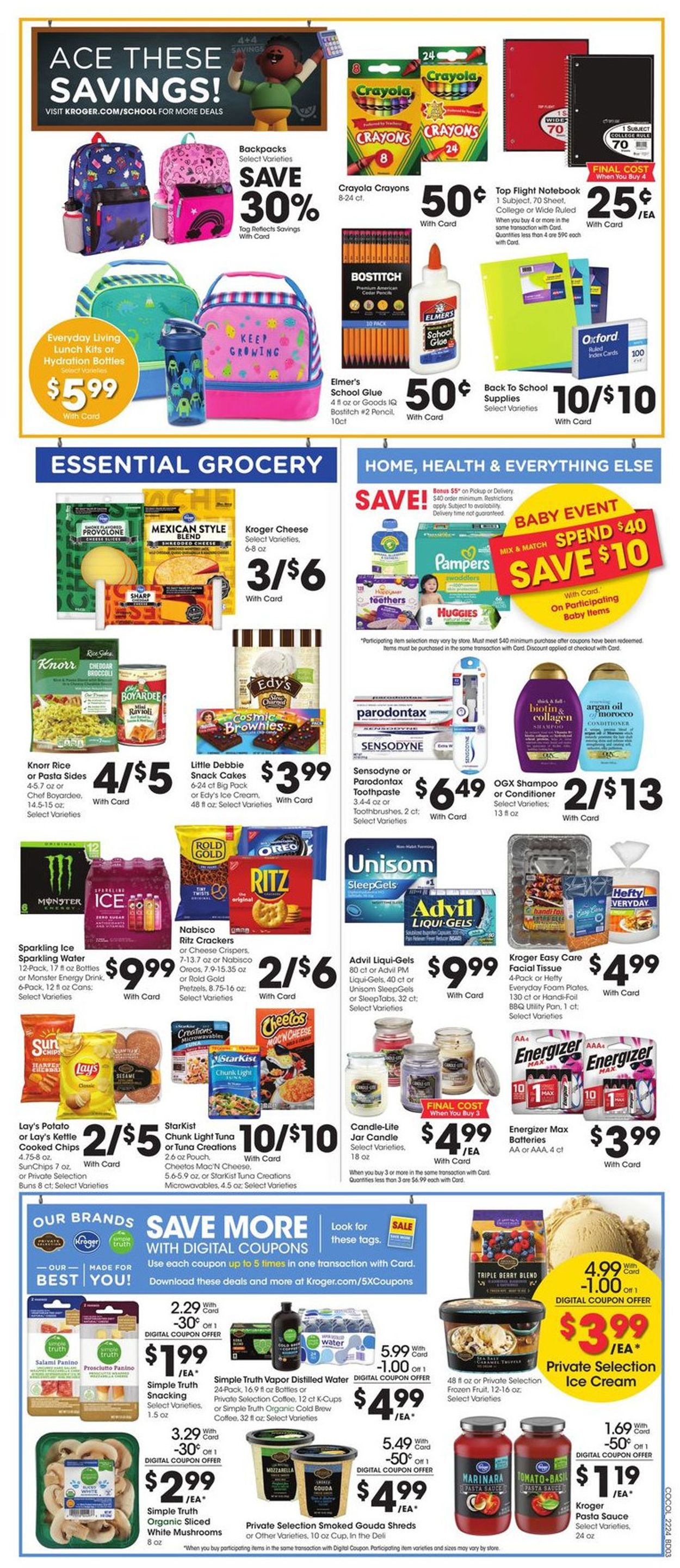 Kroger Ad from 07/13/2022