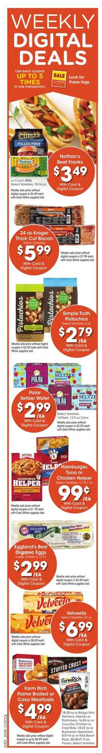 Kroger Ad from 08/17/2022