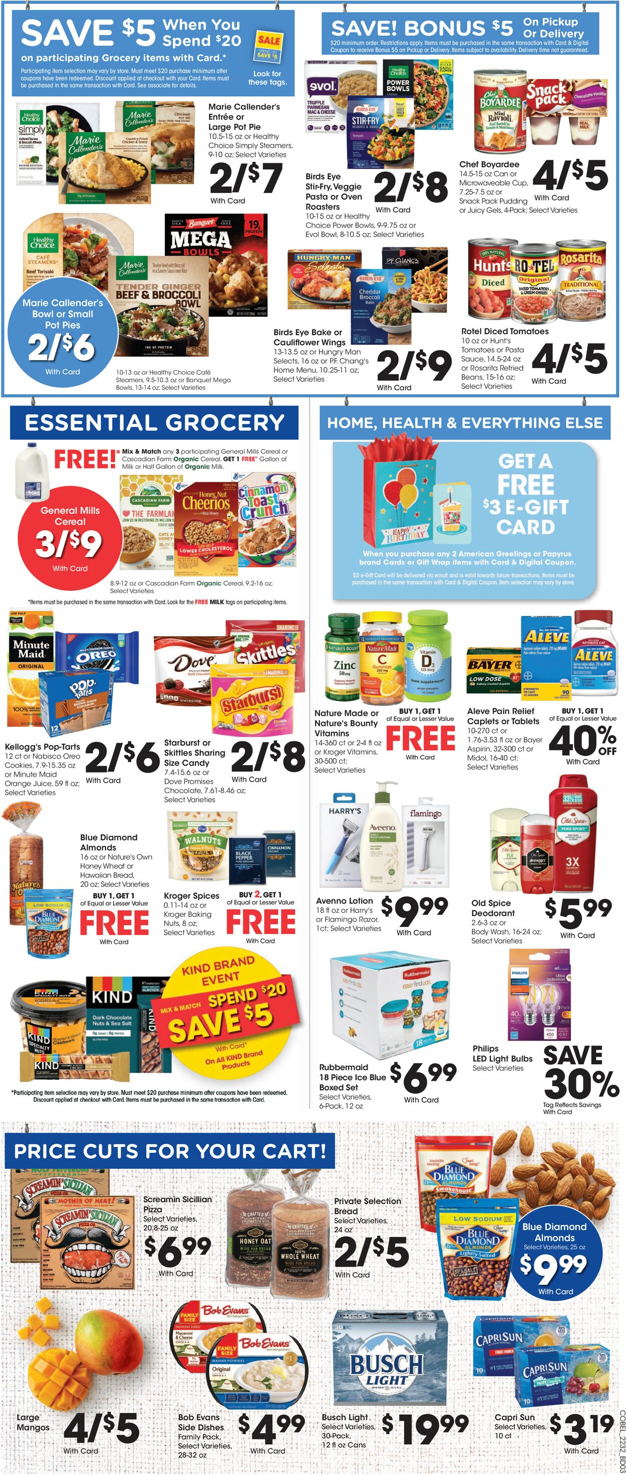 Kroger Ad from 09/07/2022
