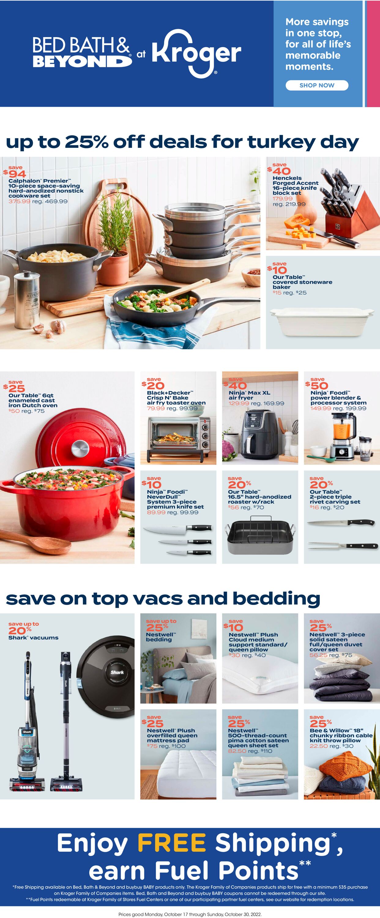 Kroger Ad from 10/17/2022