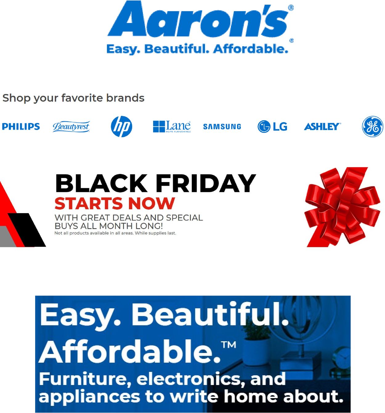 Aaron's Ad from 11/19/2020