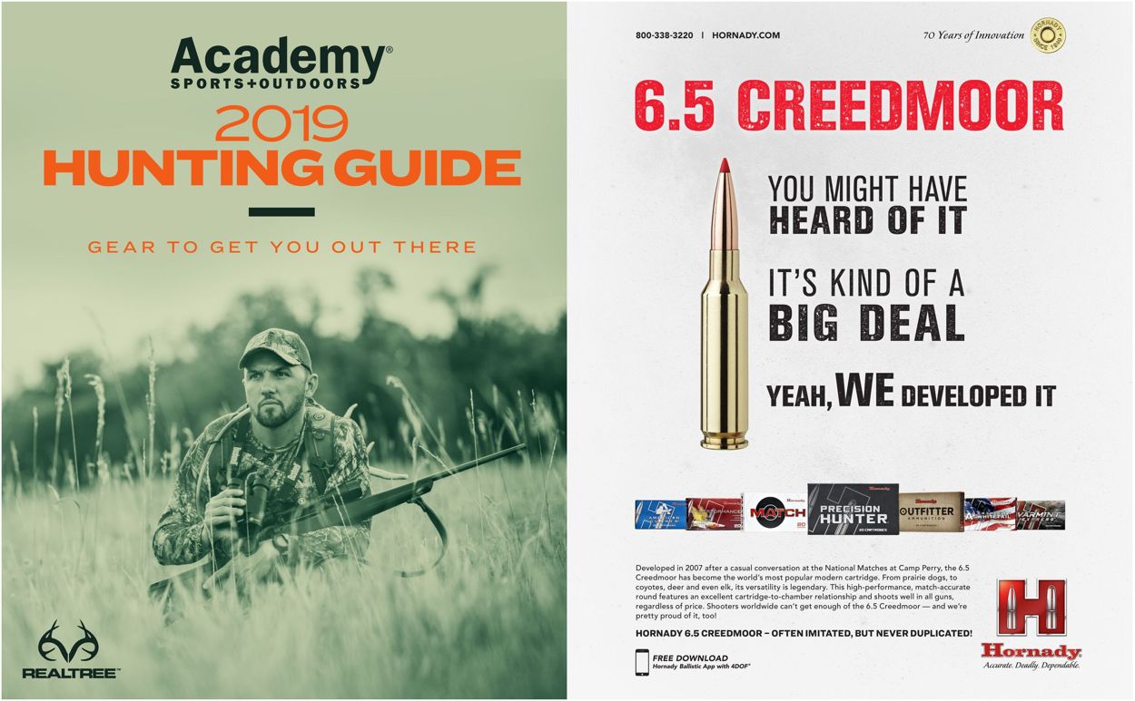 Academy Sports Ad from 10/11/2019