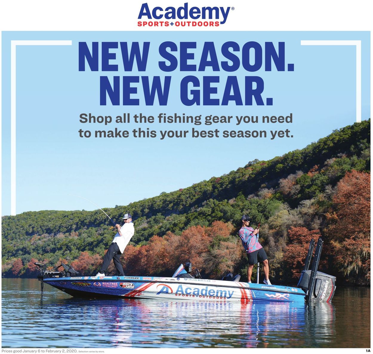 Academy Sports Ad from 01/06/2020