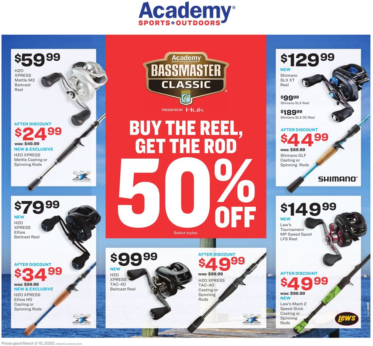 Academy Sports Ad from 03/02/2020