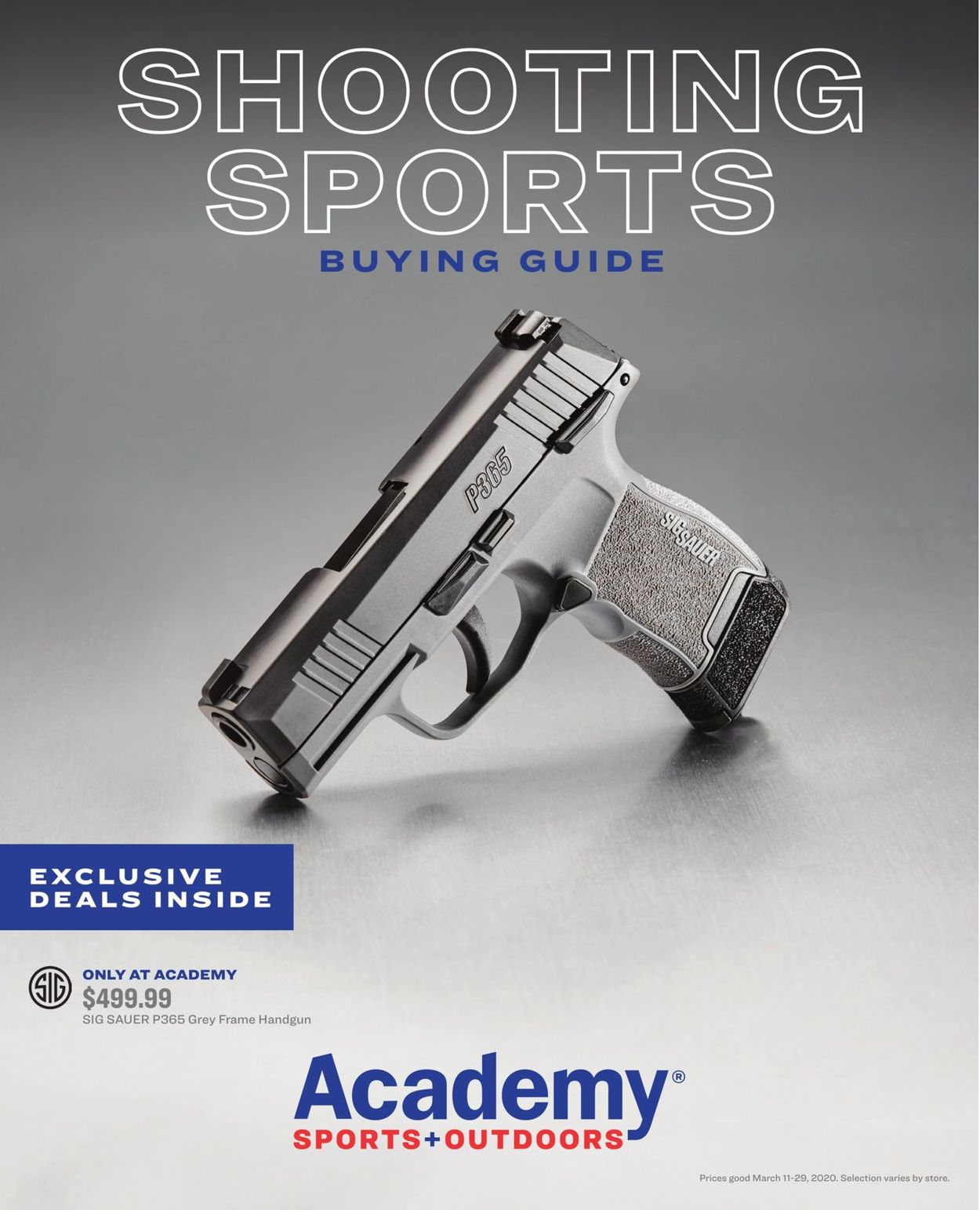 Academy Sports Ad from 03/11/2020