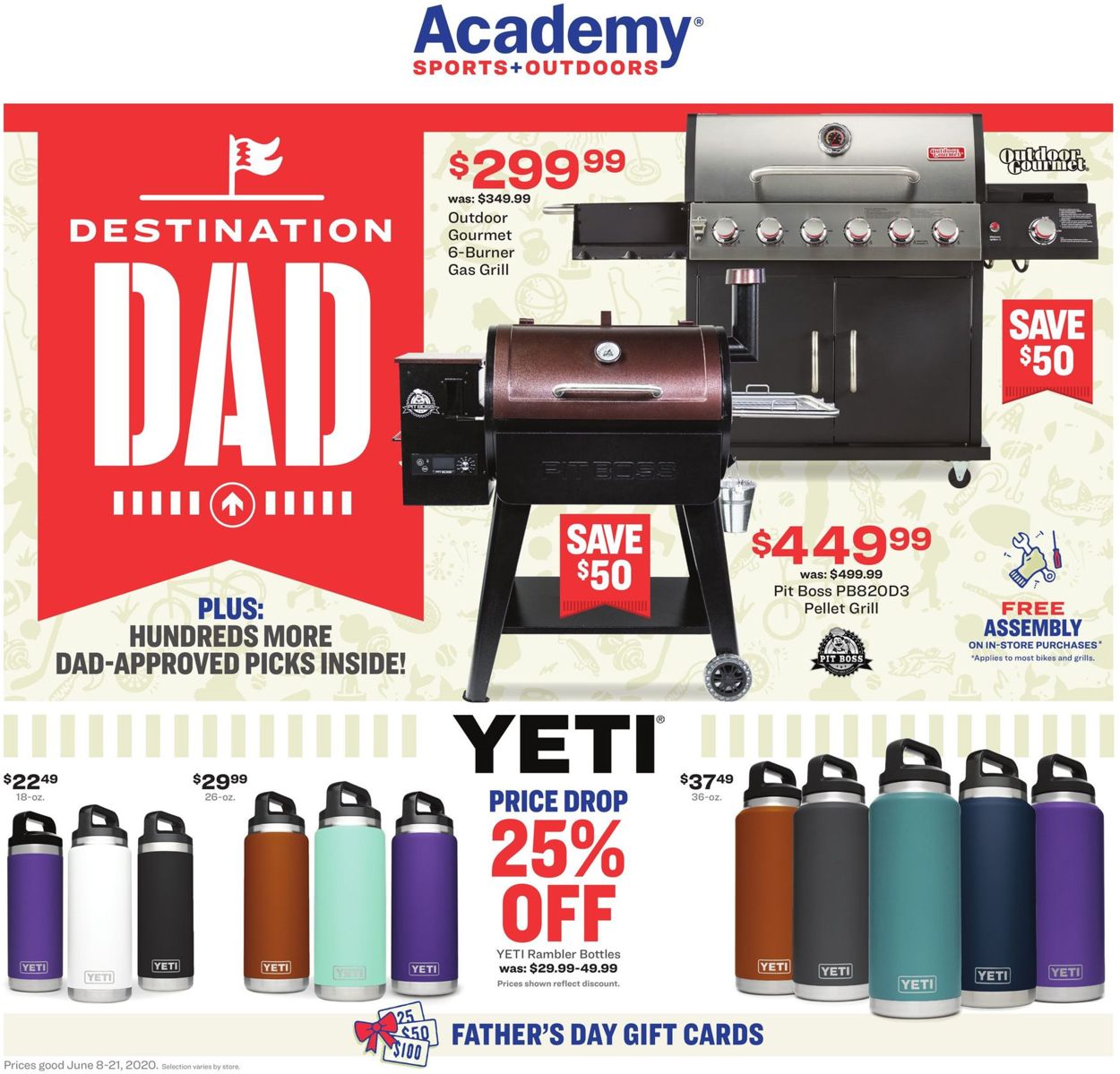 Academy Sports Ad from 06/08/2020