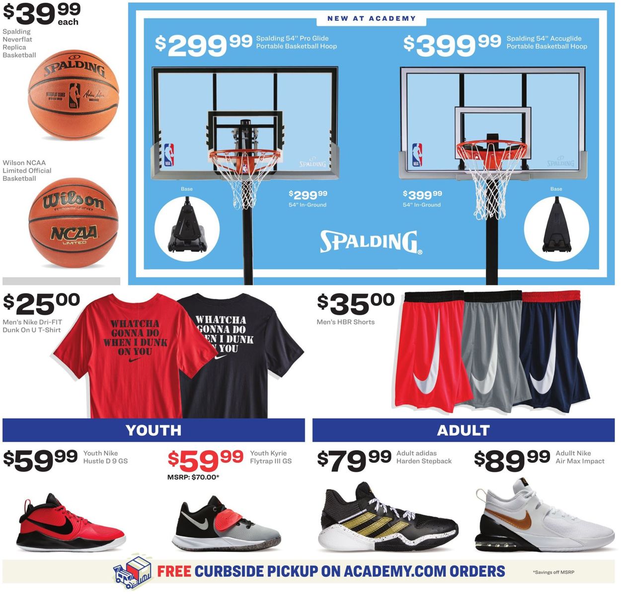 Academy Sports Ad from 10/26/2020