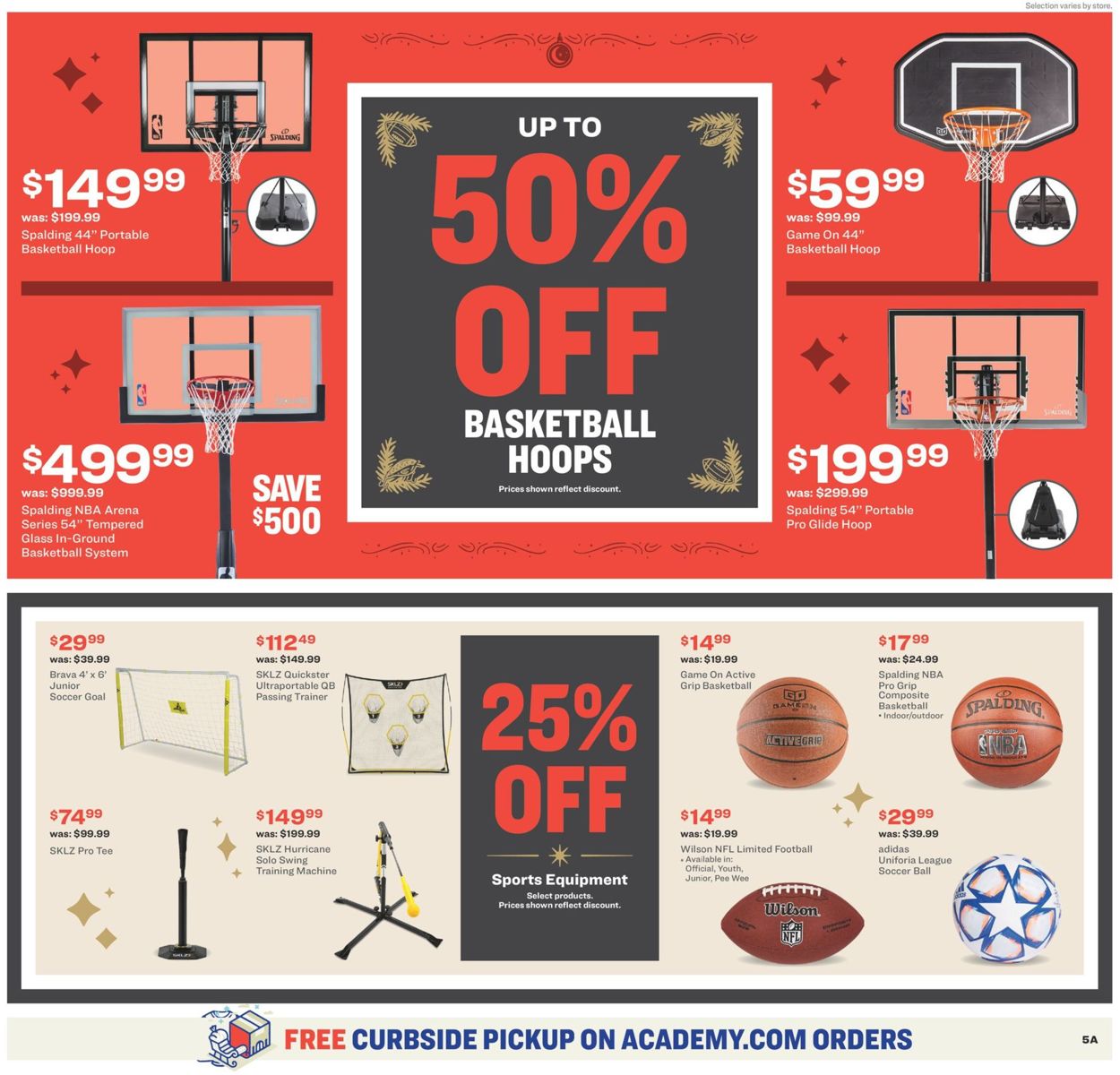 Academy Sports Ad from 11/22/2020