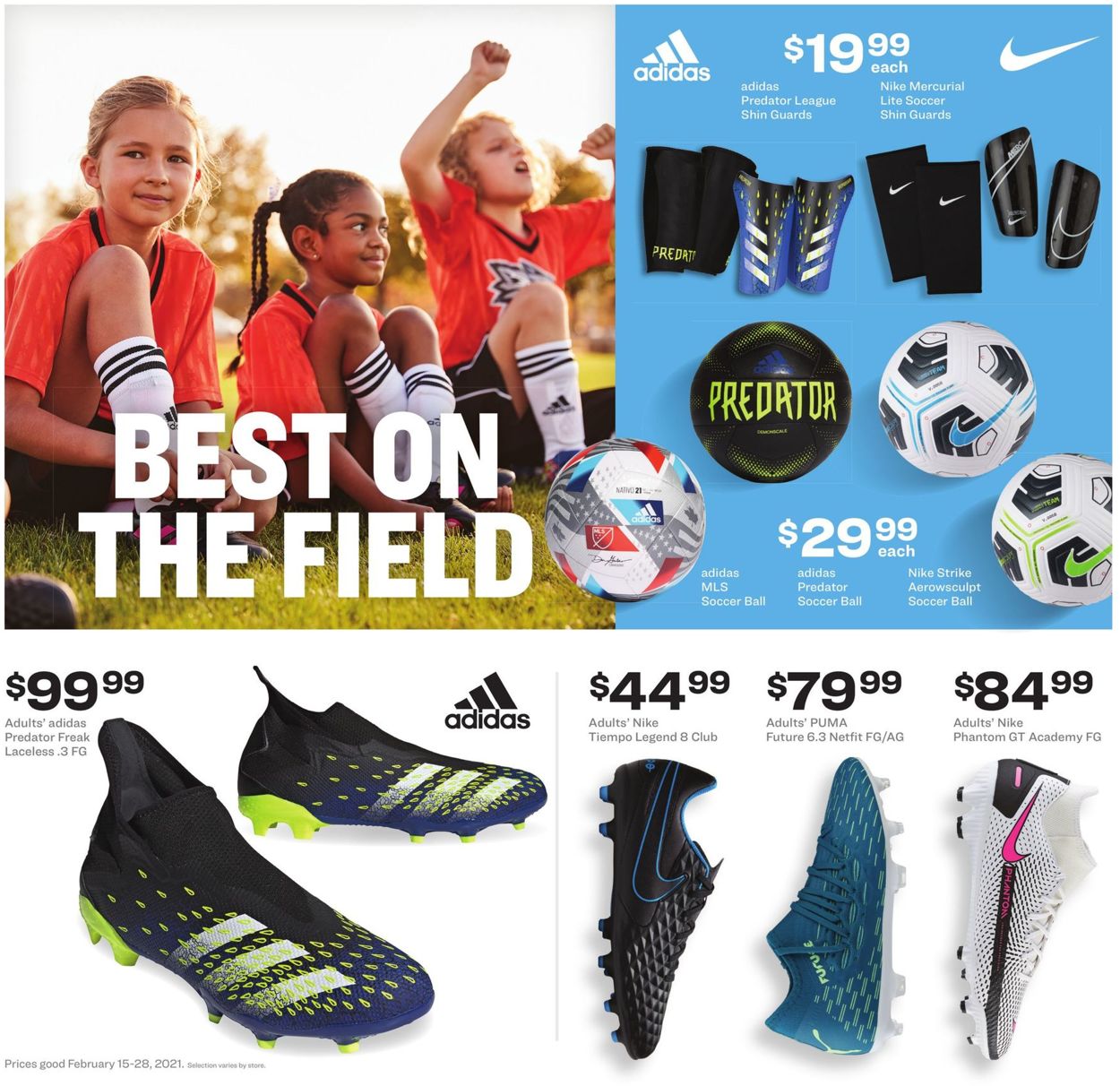 Academy Sports Ad from 02/15/2021