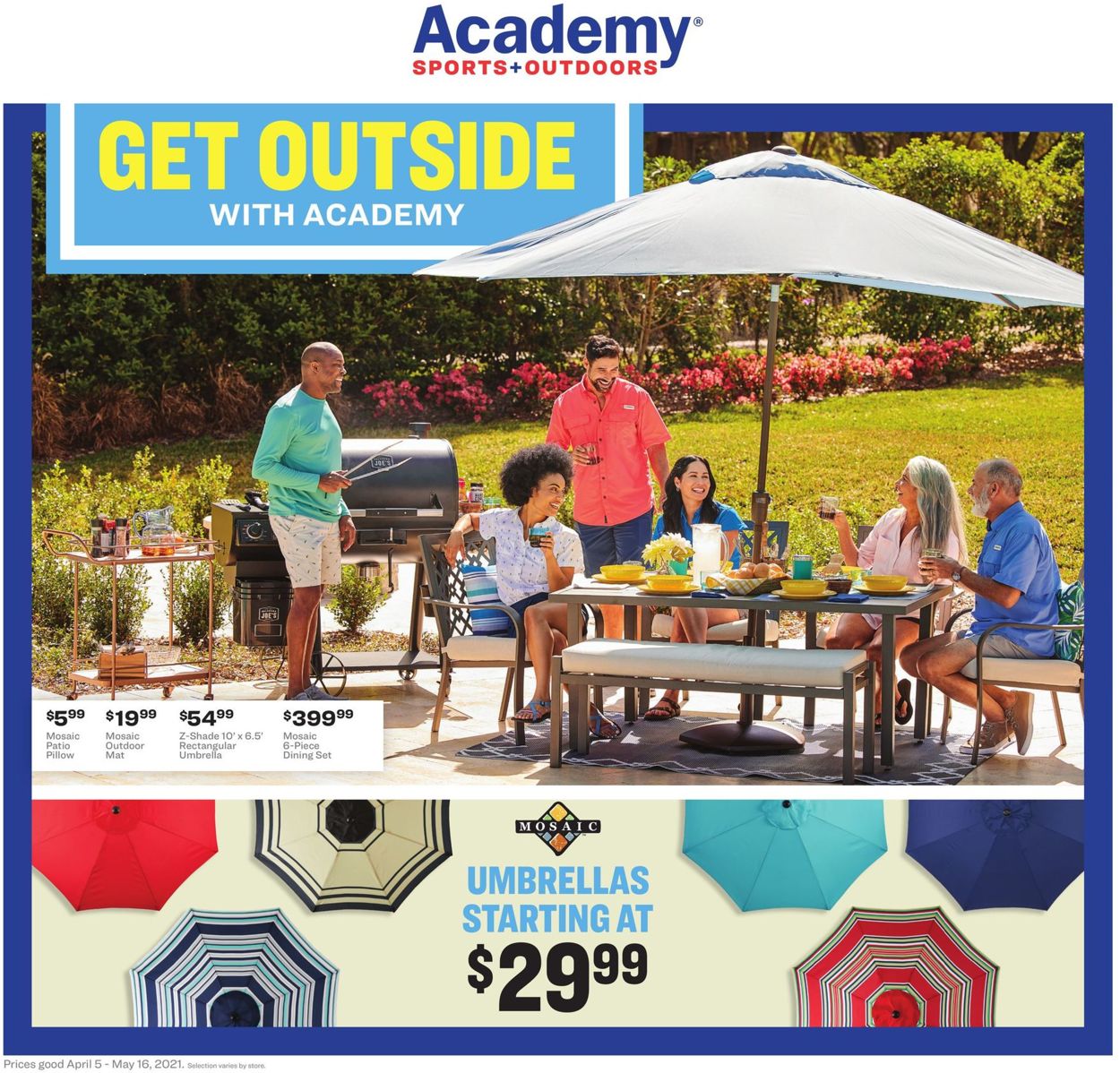 Academy Sports Ad from 03/24/2021