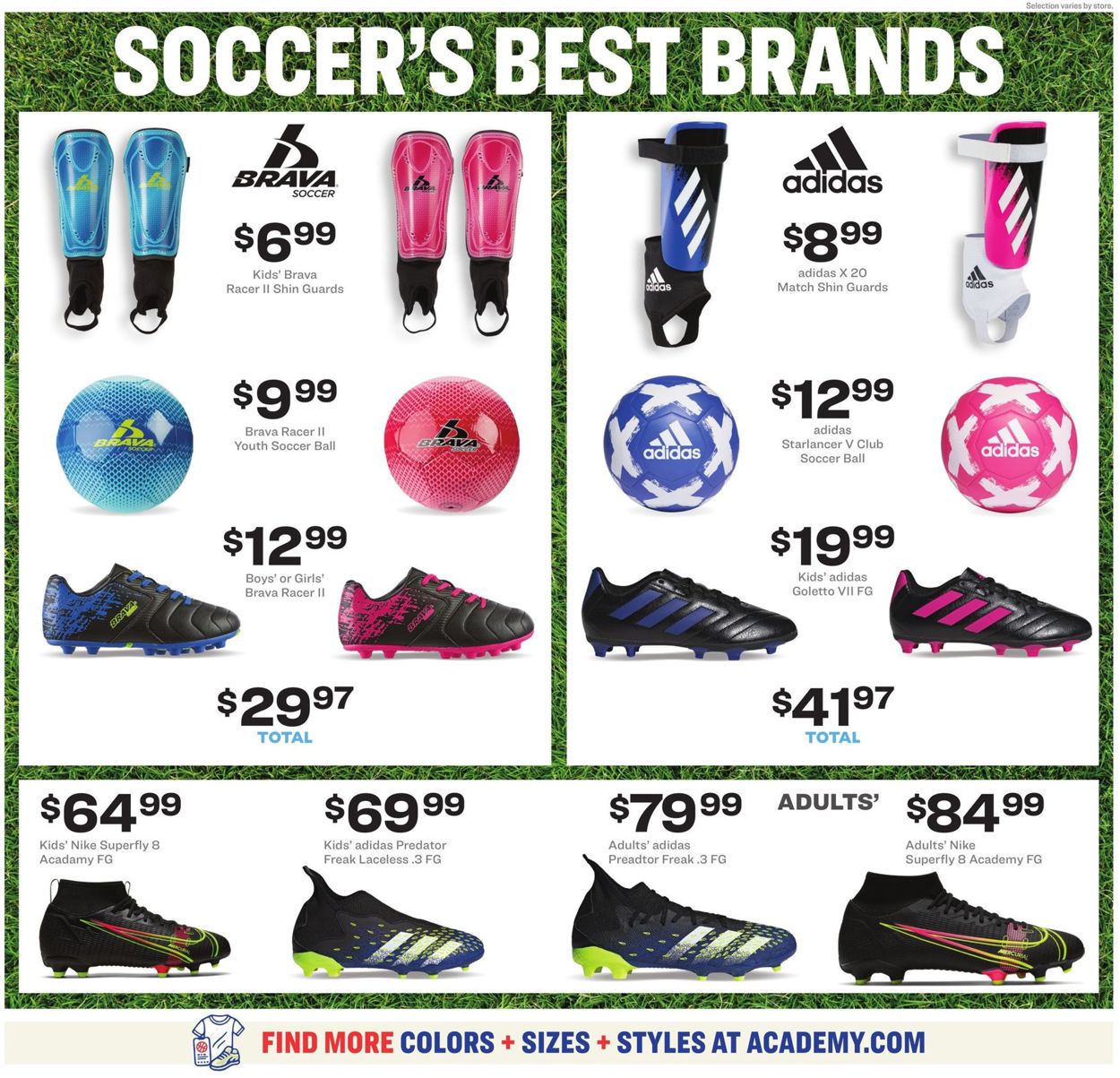 Academy Sports Ad from 04/05/2021
