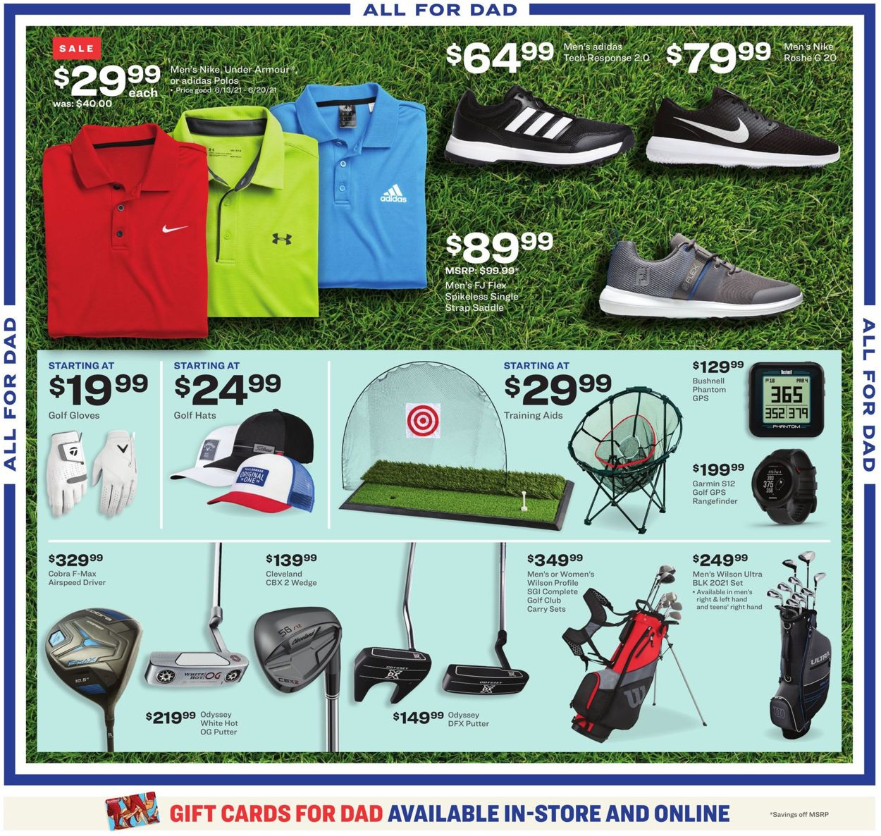 Academy Sports Ad from 06/07/2021