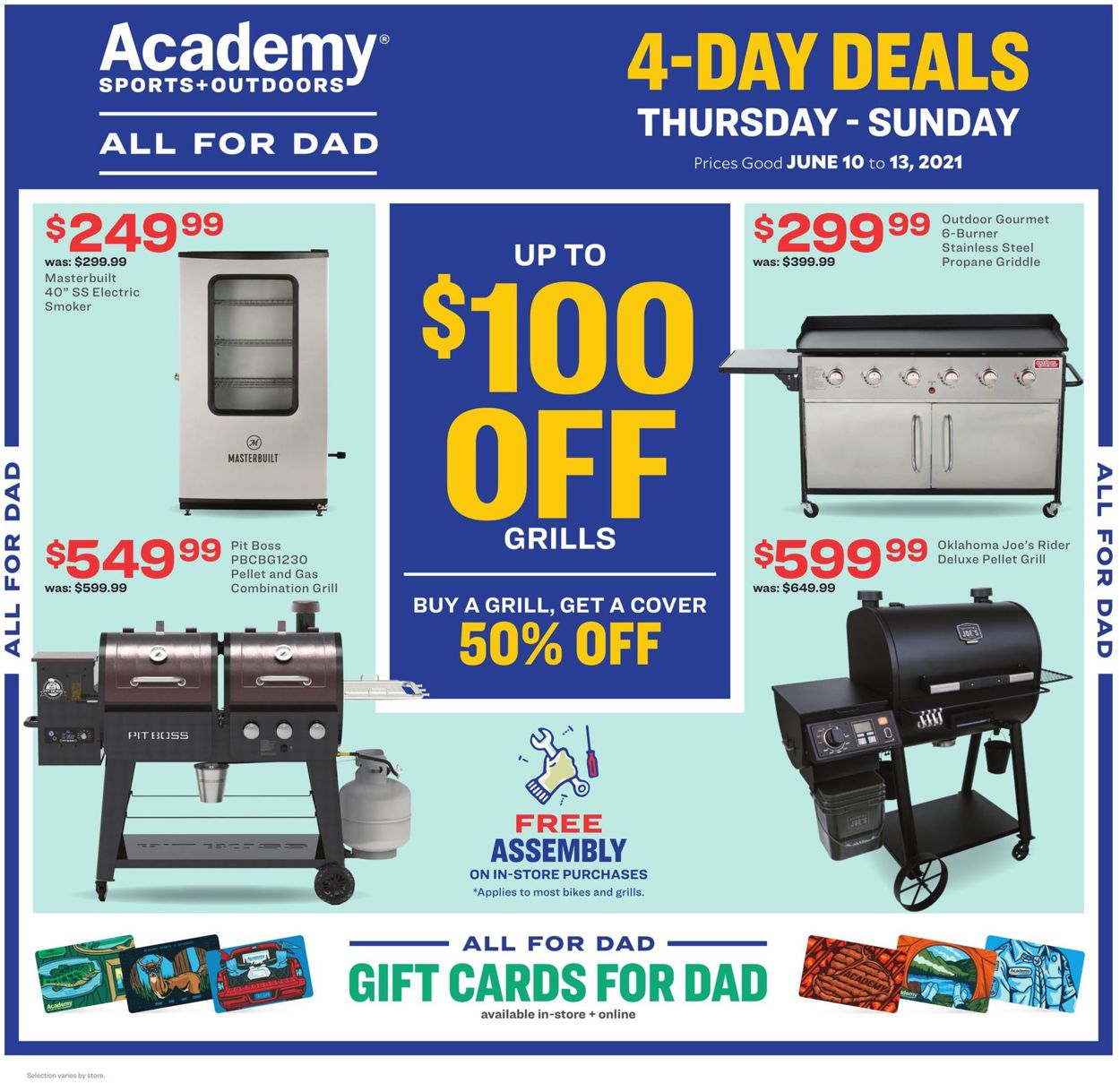 Academy Sports Ad from 06/10/2021