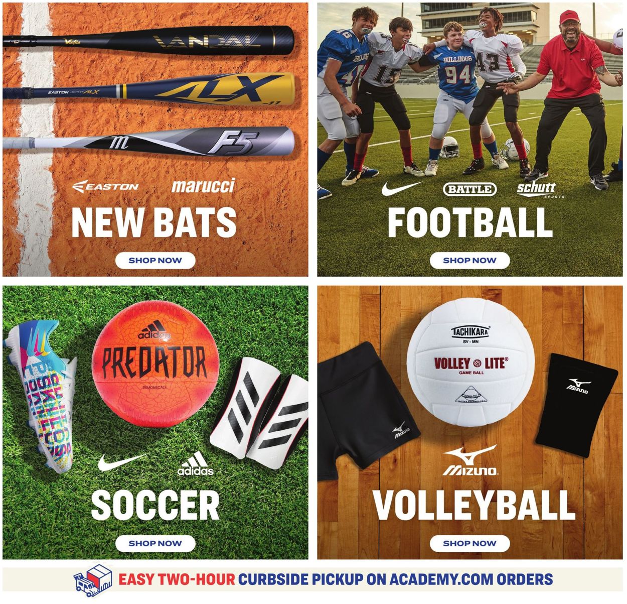Academy Sports Ad from 09/13/2021