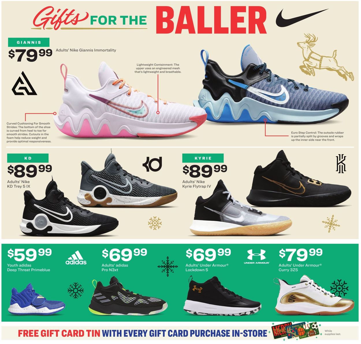 Academy Sports Ad from 11/01/2021