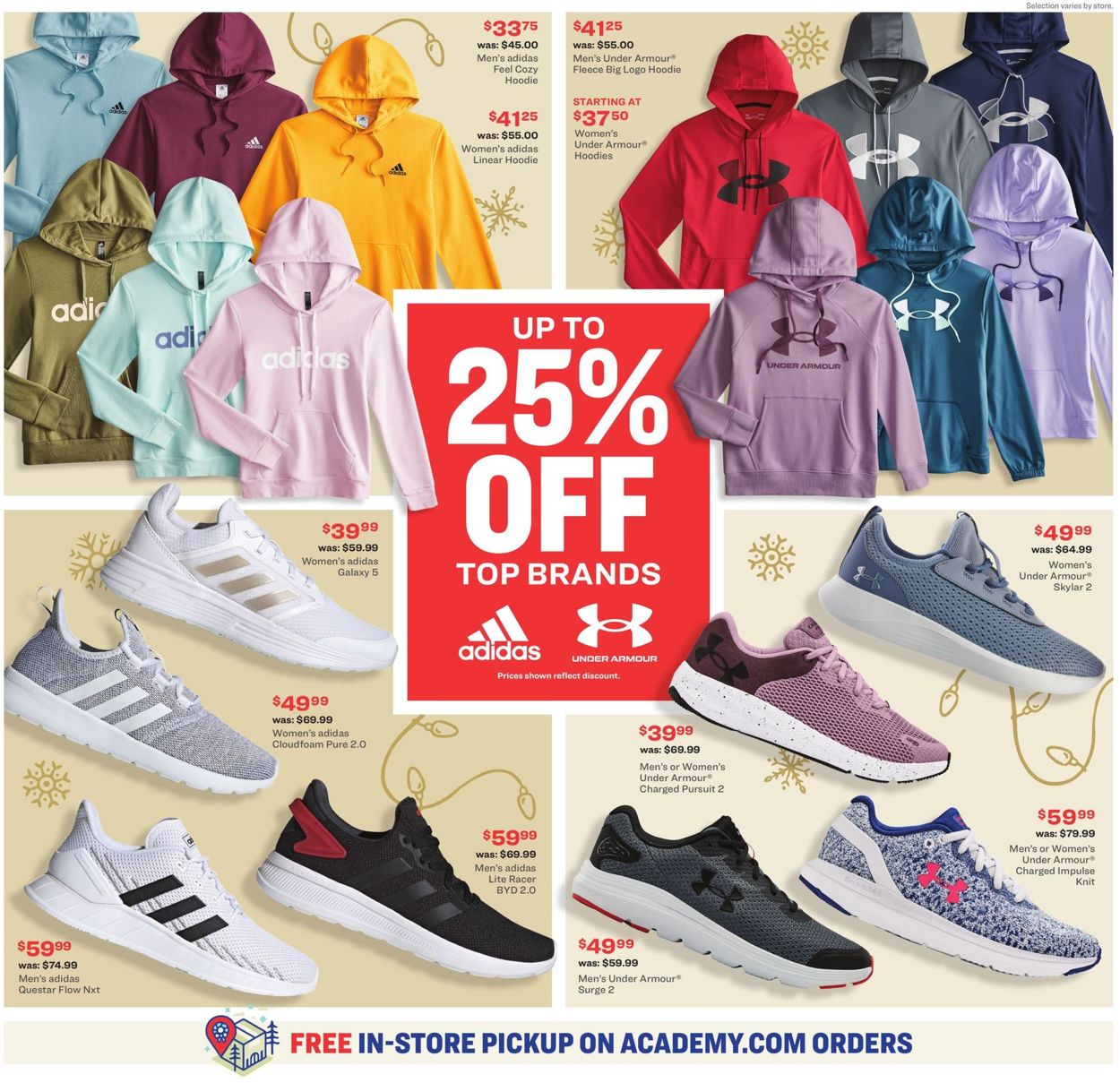 Academy Sports Ad from 12/20/2021