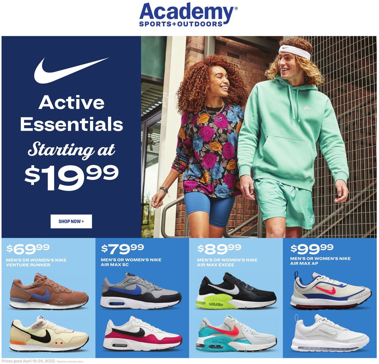 Academy Sports Ad from 04/19/2022