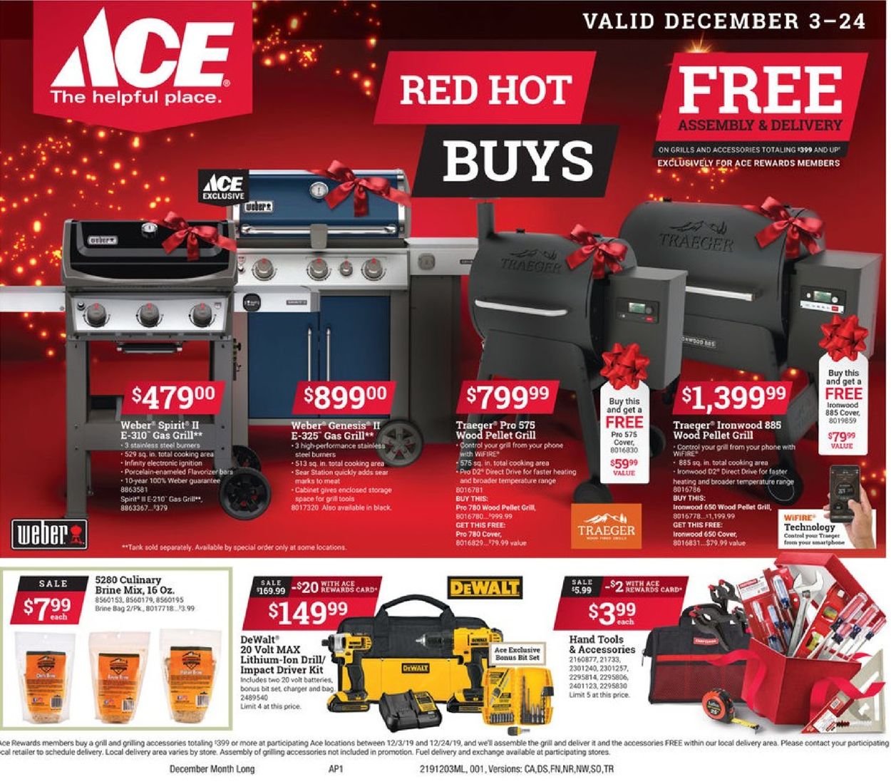 Ace Hardware Ad from 12/03/2019