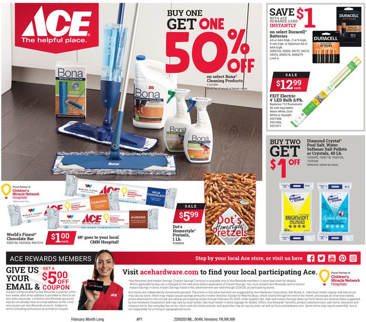 Ace Hardware Ad from 02/01/2020