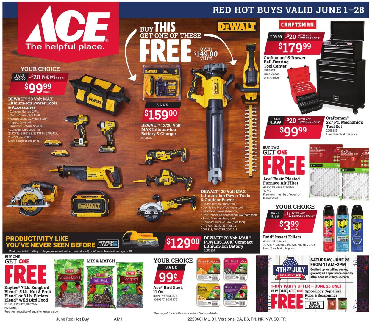 Ace Hardware Ad from 06/01/2022