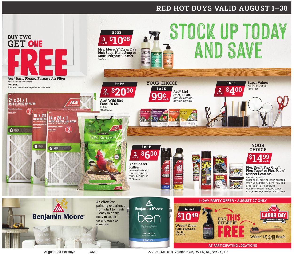 Ace Hardware Ad from 08/05/2022
