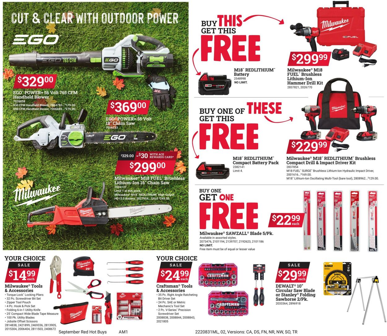 Ace Hardware Ad from 08/31/2022