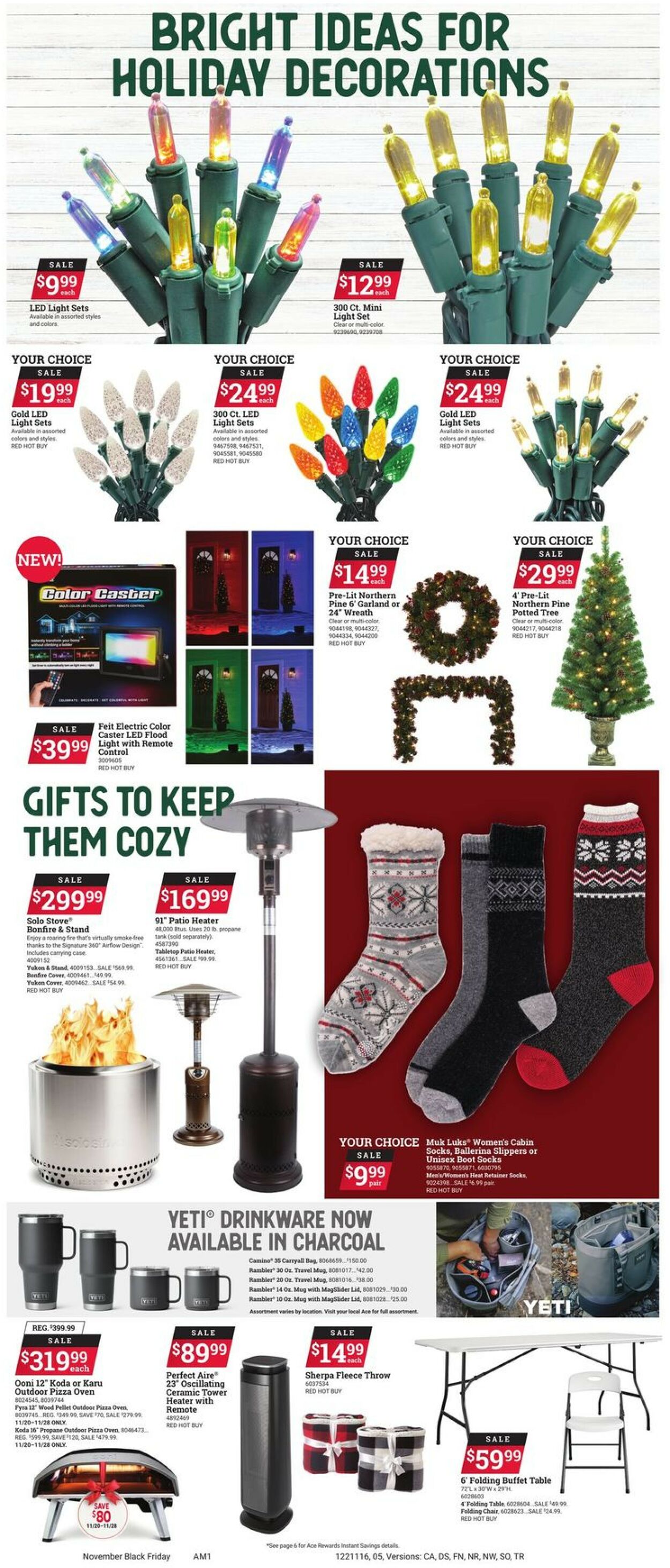 Ace Hardware Ad from 11/16/2022