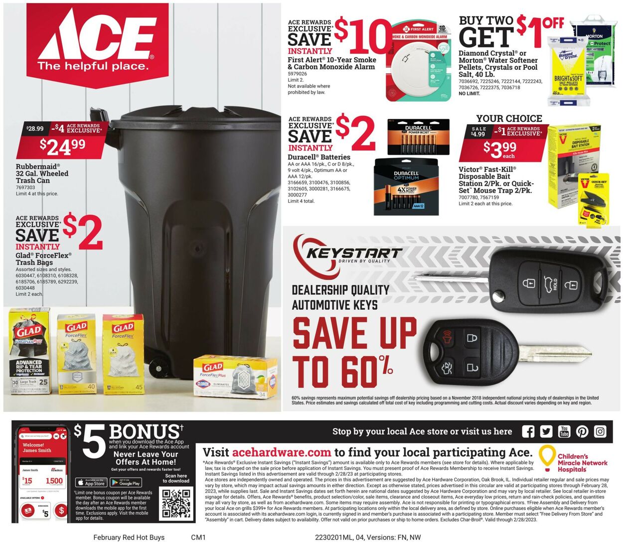 Ace Hardware Ad from 02/01/2023