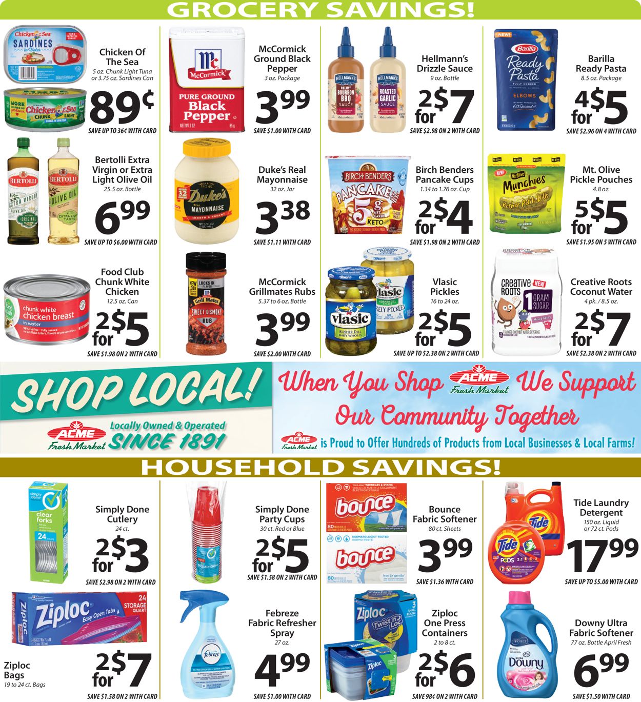 Acme Fresh Market Ad from 08/20/2020