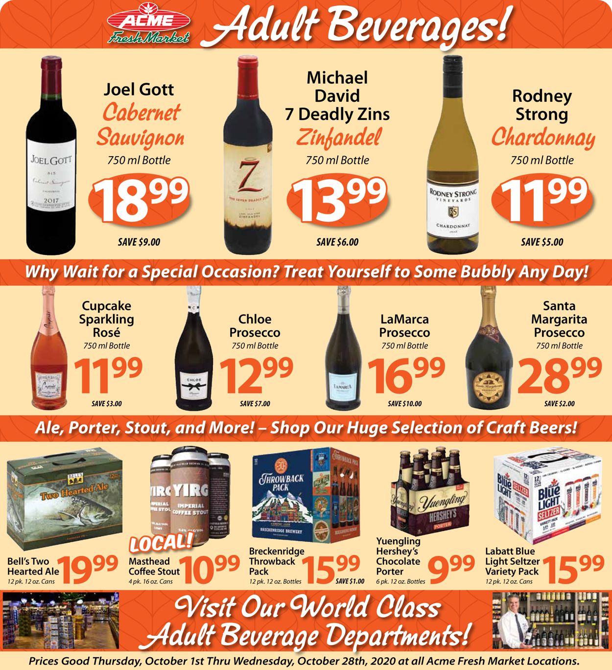 Acme Fresh Market Ad from 10/15/2020