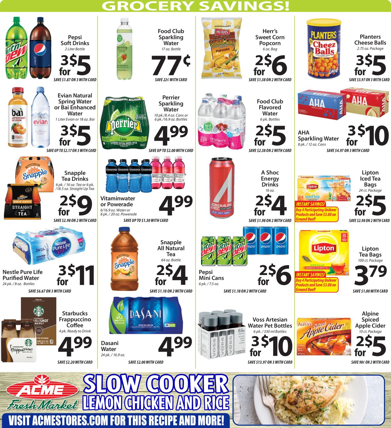 Acme Fresh Market Ad from 11/05/2020