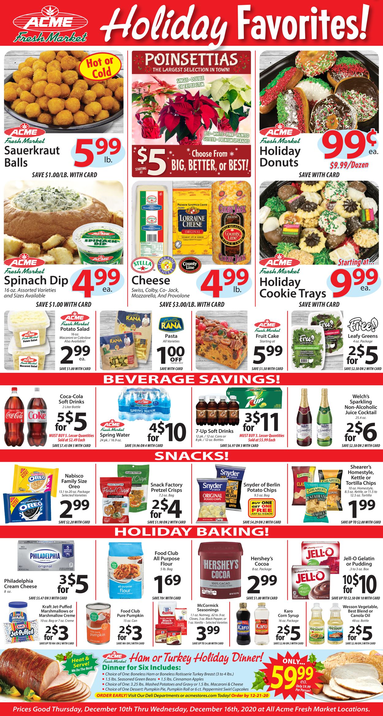 Acme Fresh Market Ad from 12/10/2020