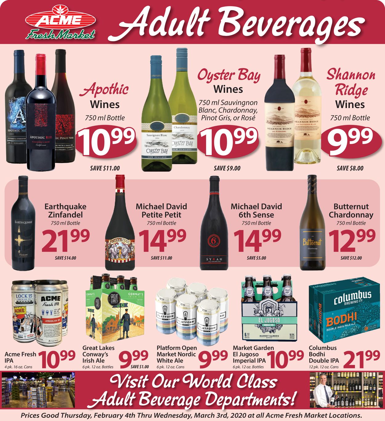 Acme Fresh Market Ad from 02/18/2021