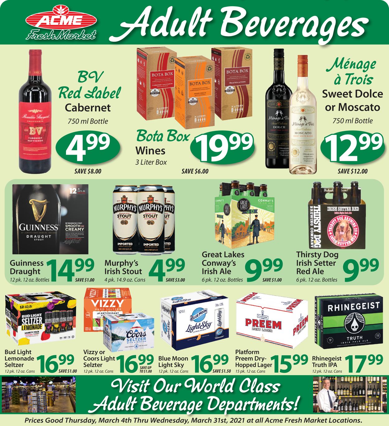 Acme Fresh Market Ad from 03/18/2021