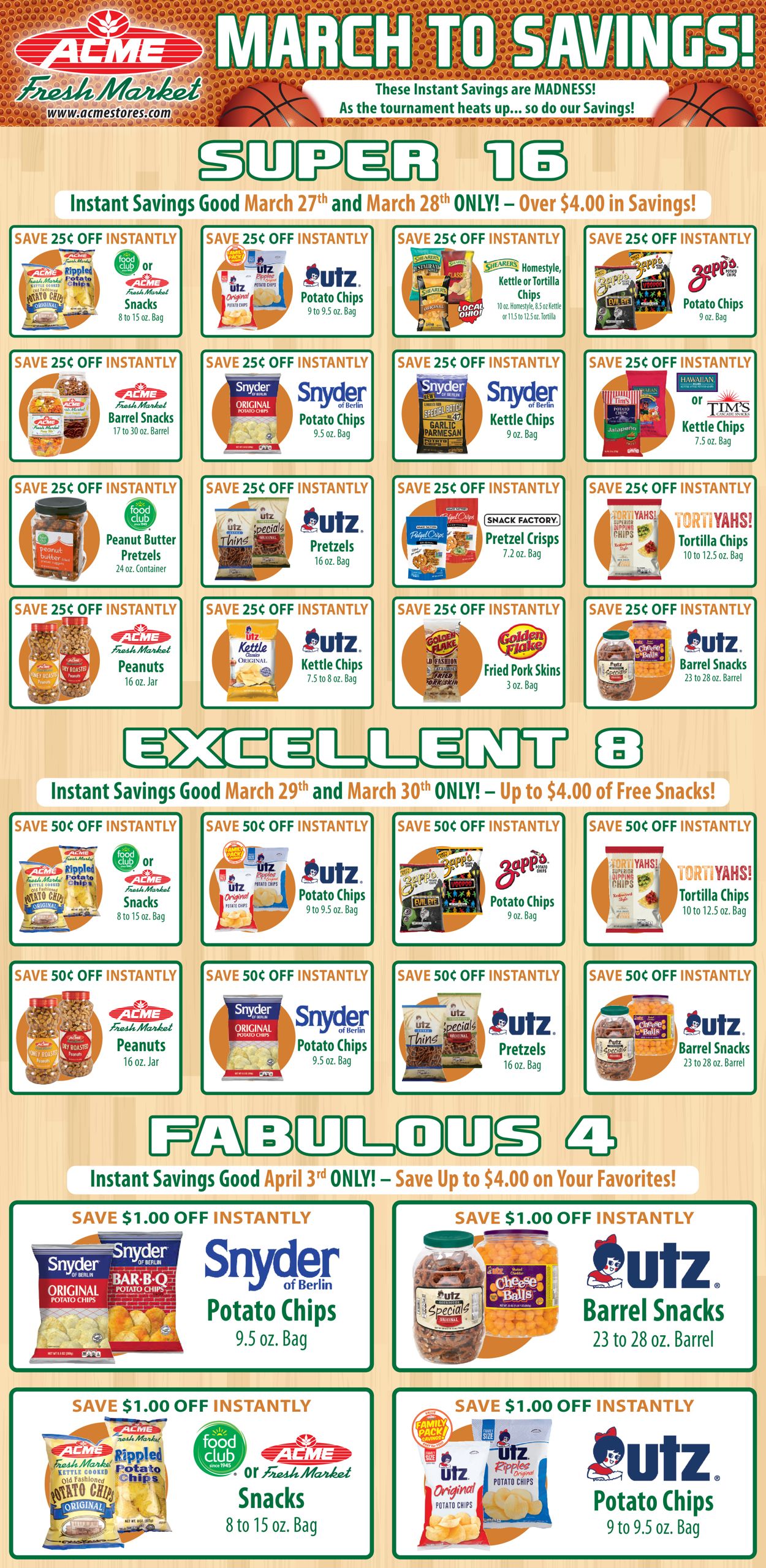 Acme Fresh Market Ad from 03/25/2021