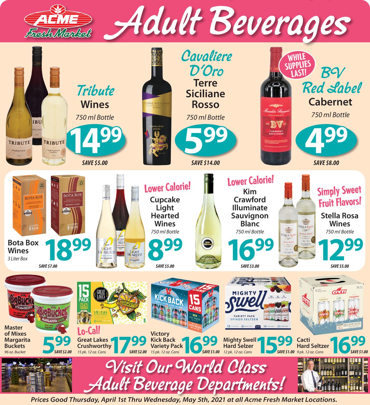 Acme Fresh Market Ad from 04/08/2021