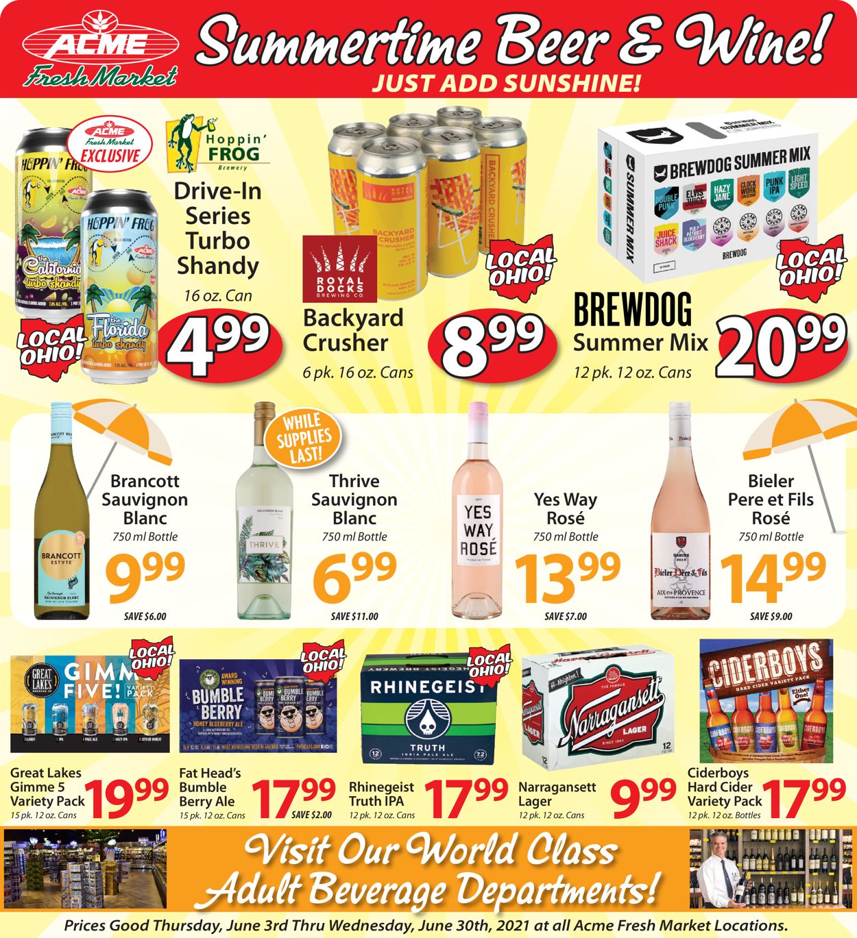 Acme Fresh Market Ad from 06/03/2021
