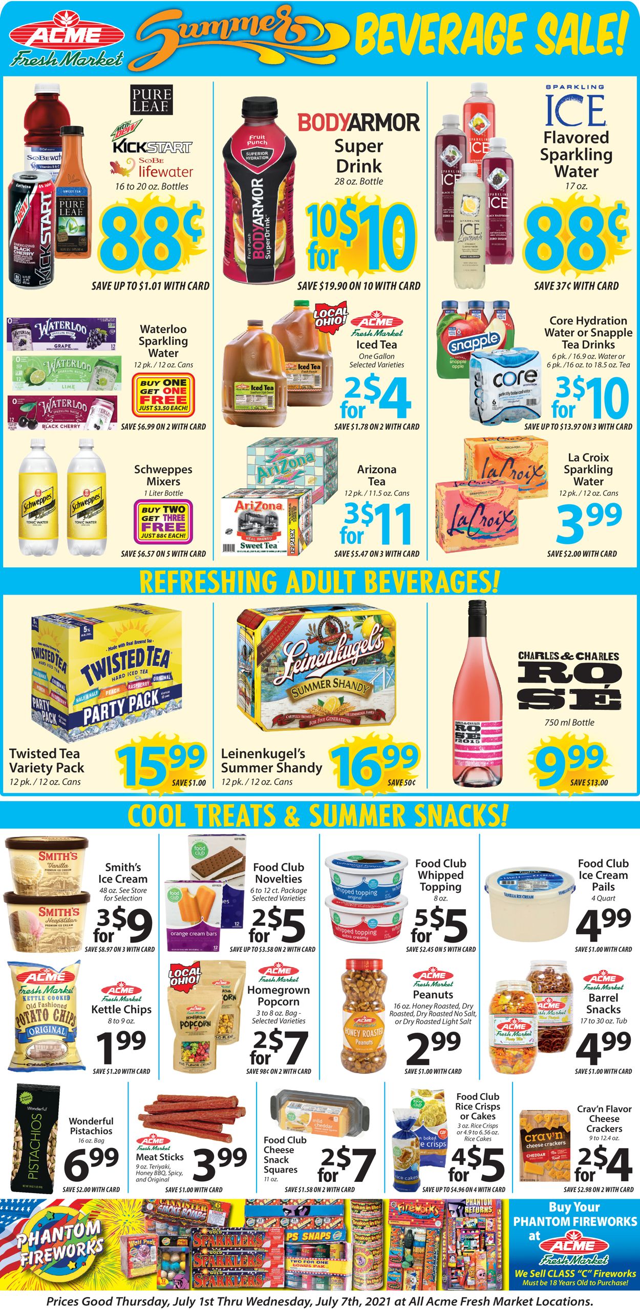 Acme Fresh Market Ad from 07/01/2021