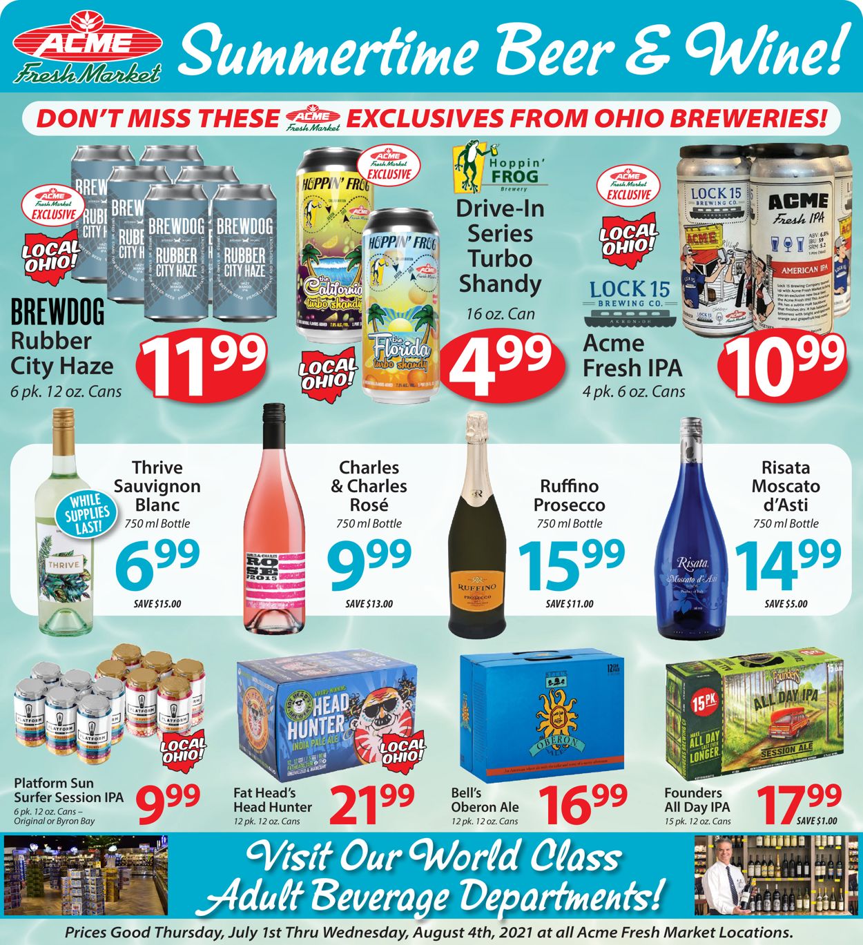 Acme Fresh Market Ad from 07/15/2021