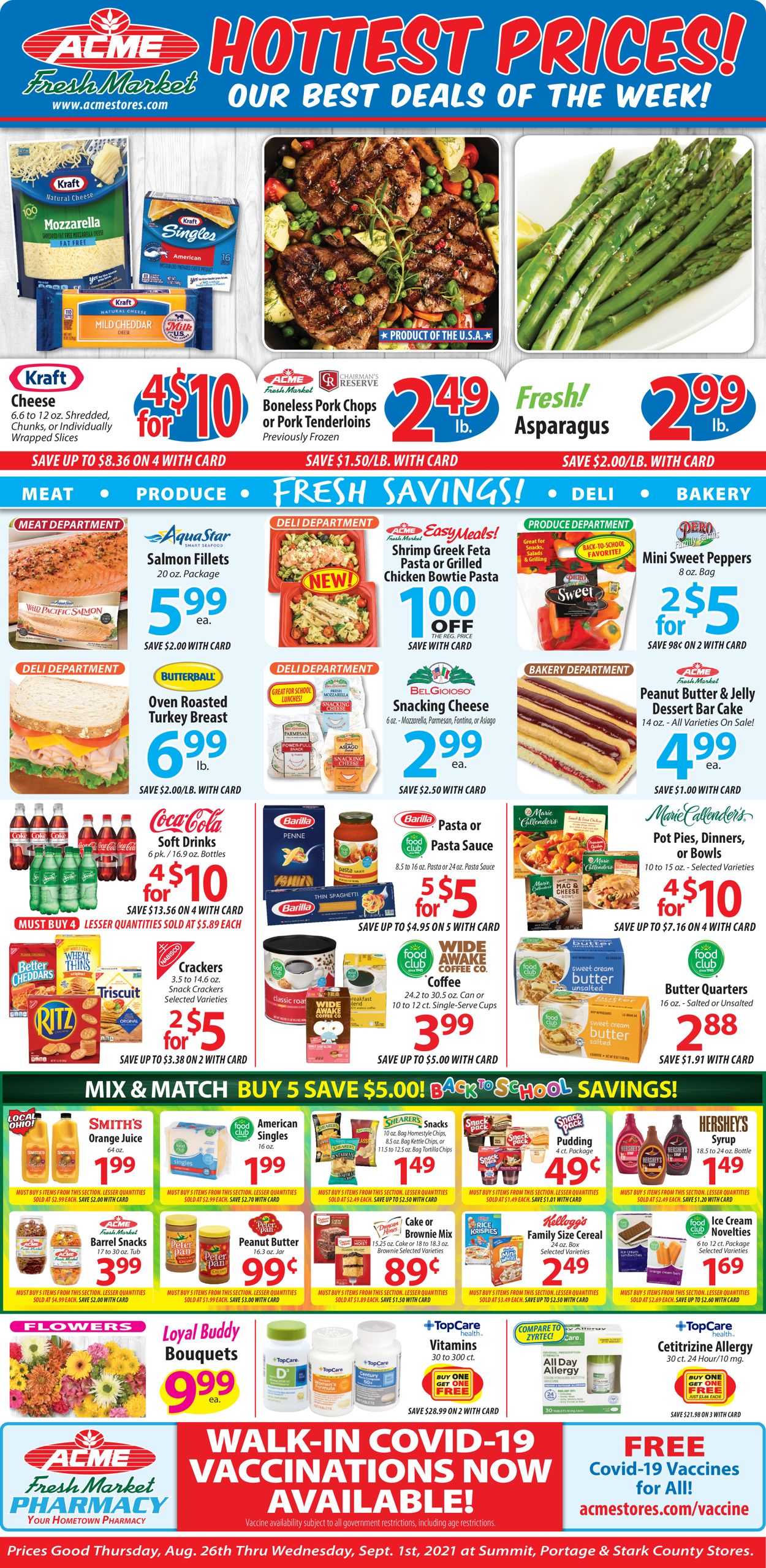 Acme Fresh Market Ad from 08/26/2021